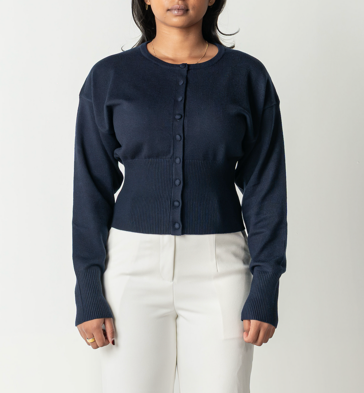 Founder Cardigan Navy